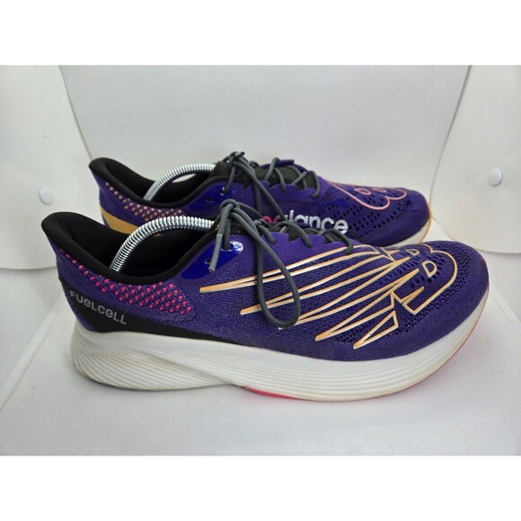 New Balance FuelCell RC Elite V2 Shoes Men\'s 12.5 D Deep Purple Running Sneakers main image 8